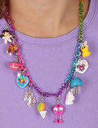 Collana CharmIT! a catena arcobaleno