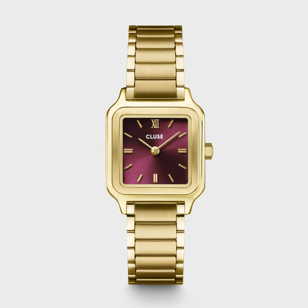 Orologio Cluse Gracieuse Petite Watch Steel Gold Vinaccia