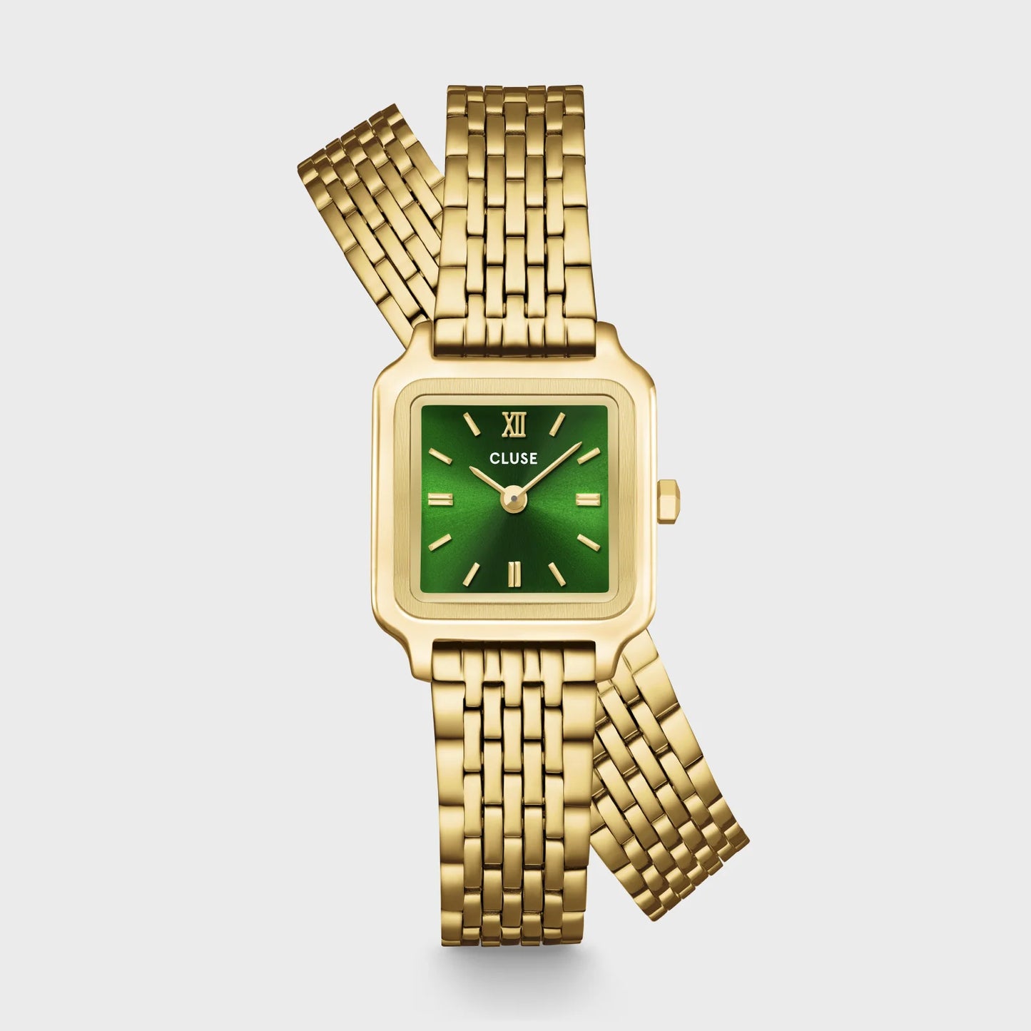 Orologio Cluse Gracieuse Mini Gold Forest green