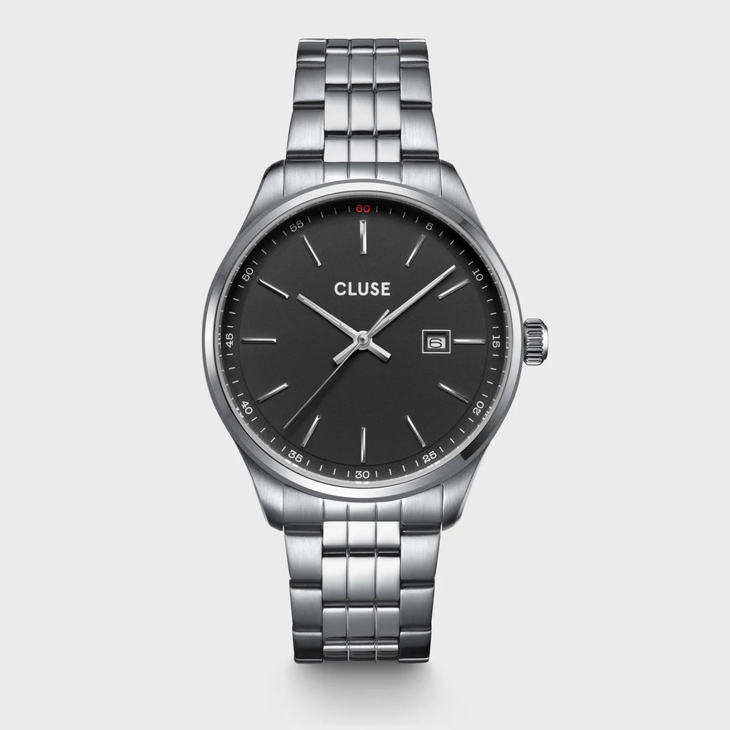 Orologio Cluse Anthéor Watch Steel Black, Silver Colour