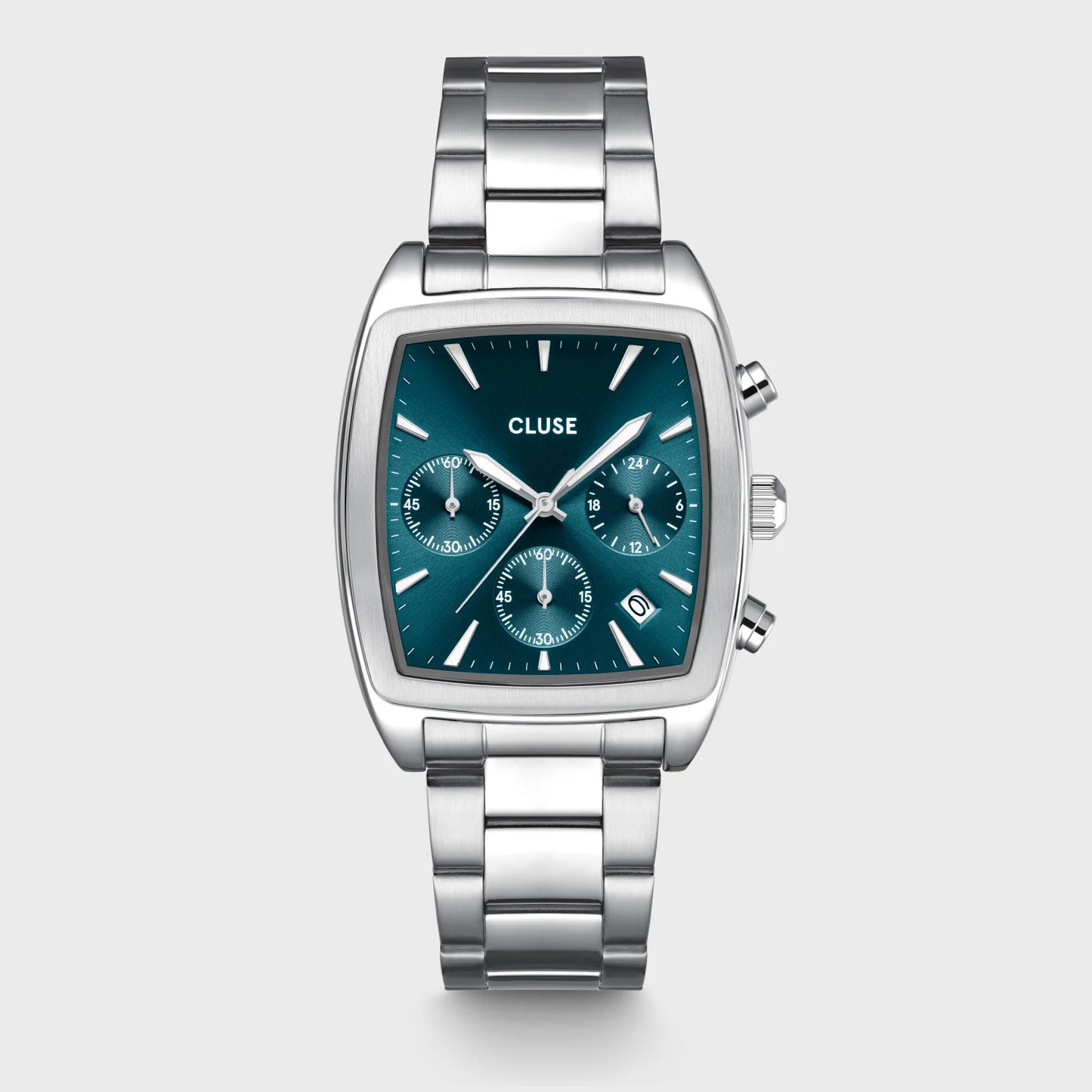 Orologio Cluse Quartaut Chrono Quadrante blu