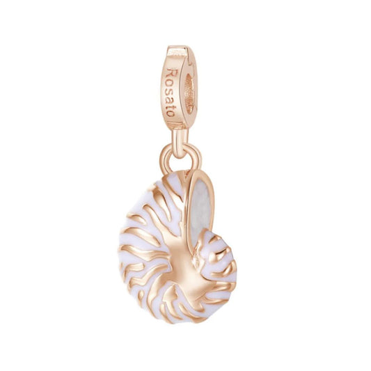 Charm Rosato Storie Conchiglia Nautilus rosè