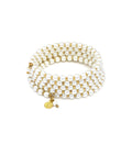 Bracciale Vestopazzo donna rigido multifilo con perle