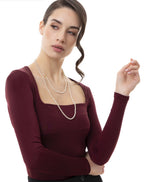Collana Vestopazzo donna lunga con perle
