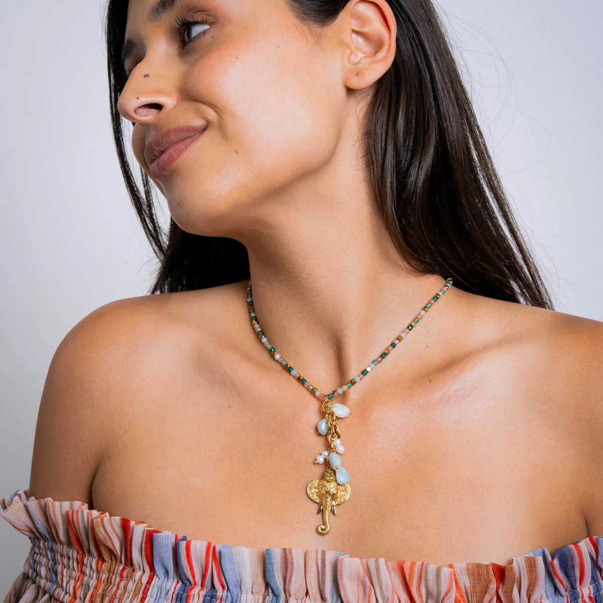 Collana Anartxy donna Elefante