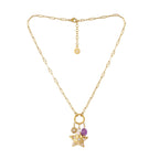 Collana Anartxy donna Stella e ametista