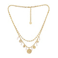 Collana Anartxy donna Doppio filo Medaglietta con cuore