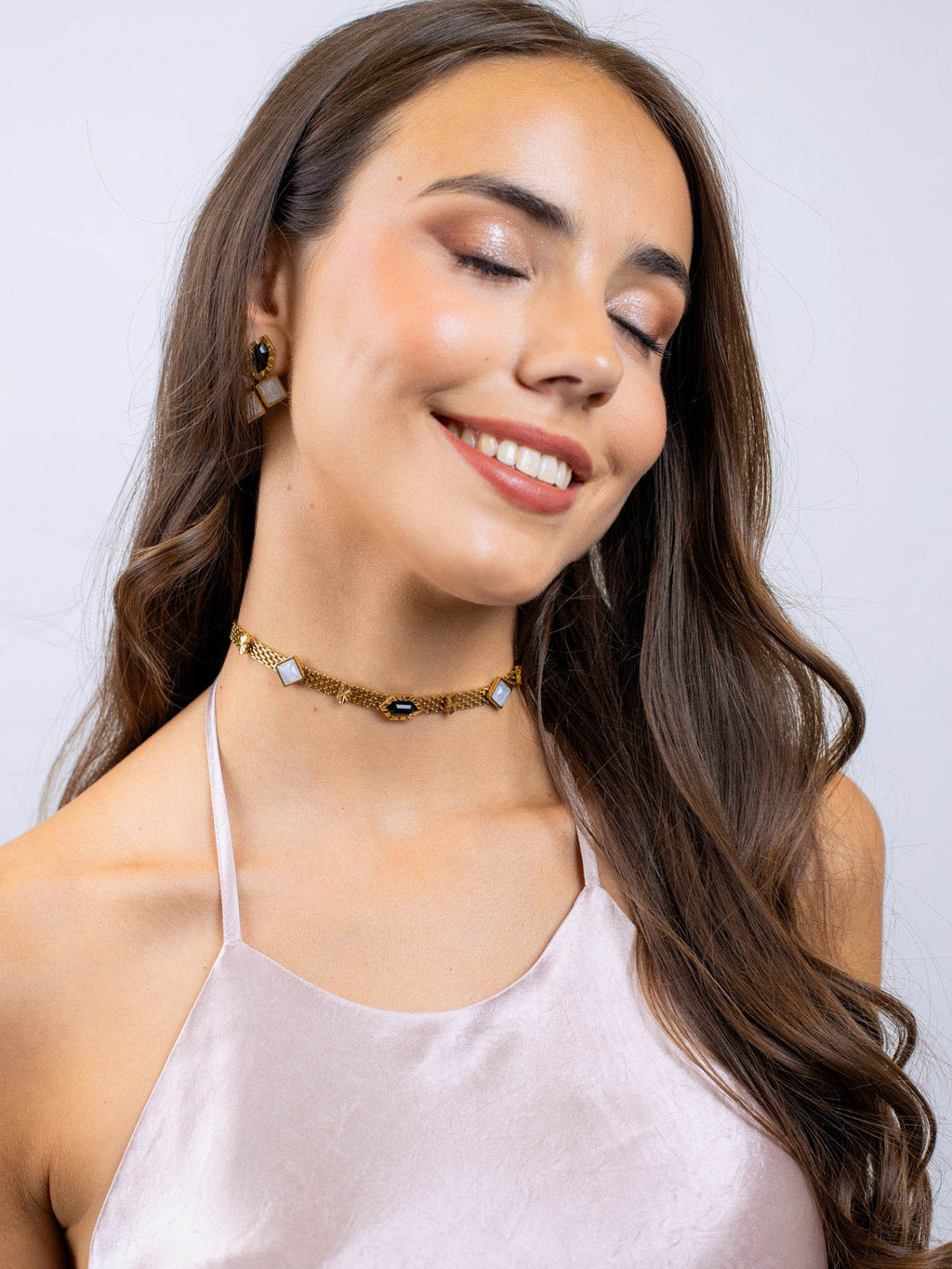 Collana Anartxy donna Collarino maglia mesh
