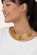 Collana rigida Vestopazzo donna Multifilo