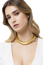 Collana rigida Vestopazzo donna Choker bombato