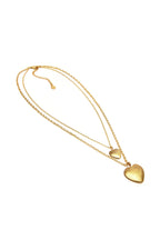 Collana Vestopazzo donna Doppio cuore bombato