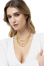 Collana Vestopazzo donna Multifilo con sfere
