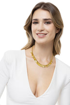 Collana Vestopazzo donna Monete martellate