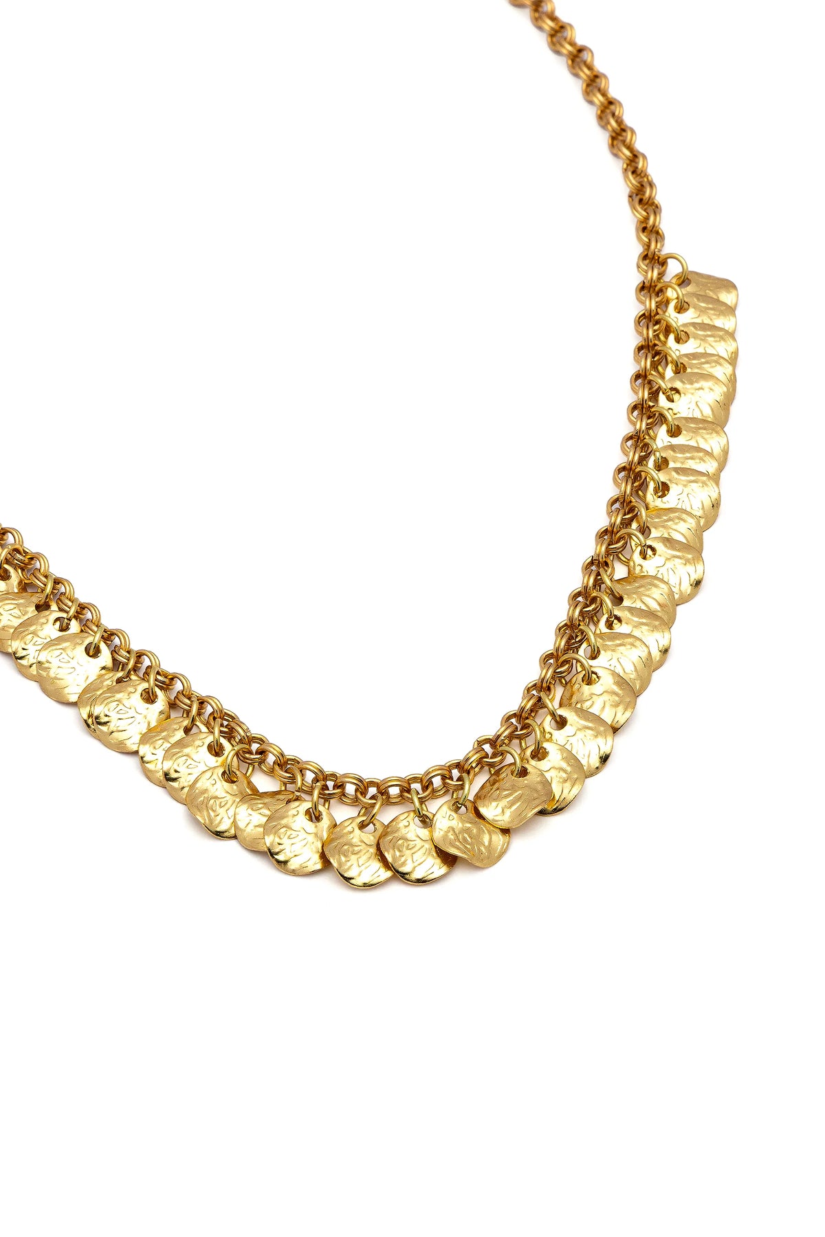 Collana Vestopazzo donna Monete martellate