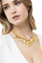 Collana Vestopazzo donna Dischi dorati