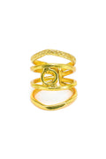 Anello Vestopazzo donna Fascia multifilo Fiume