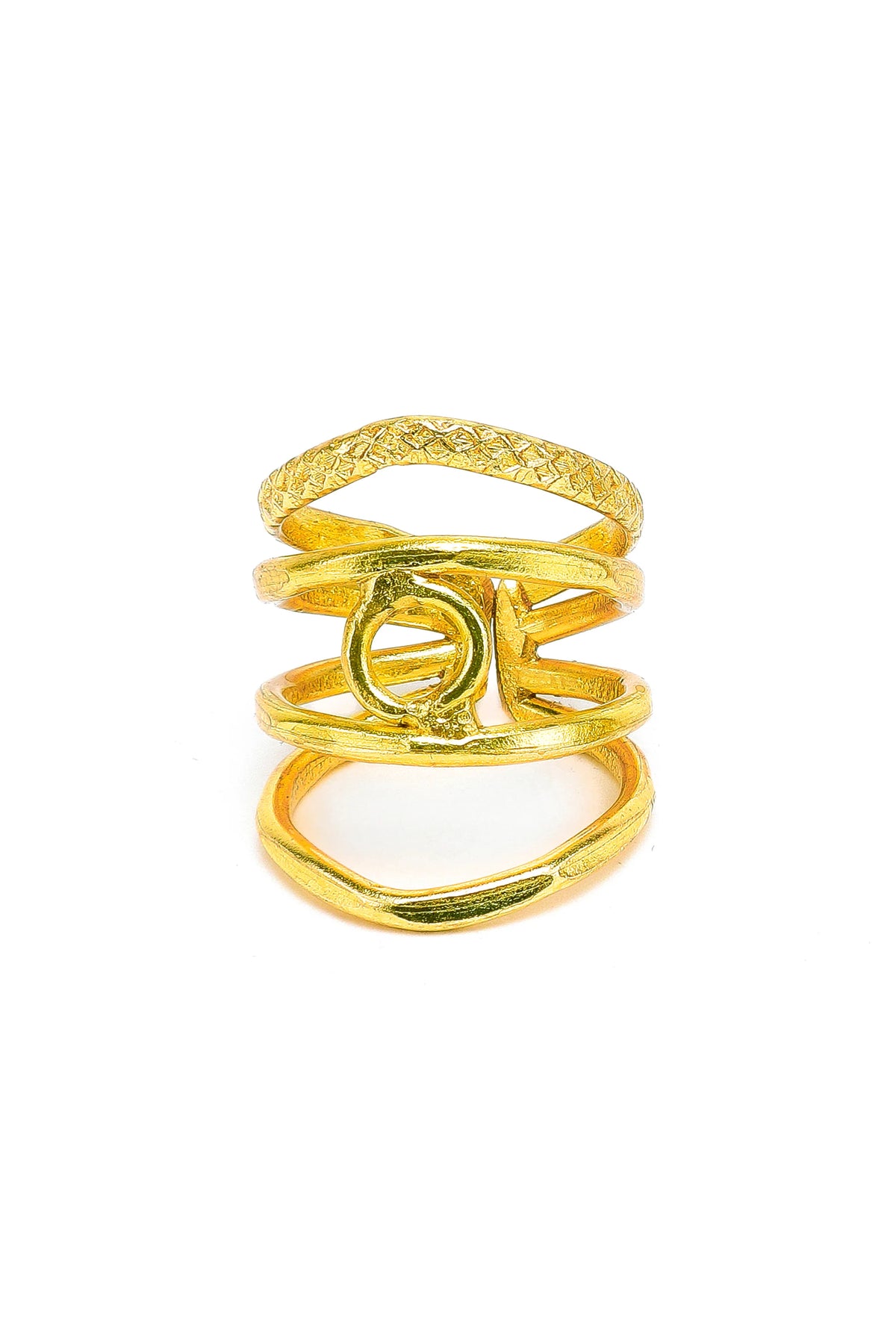 Anello Vestopazzo donna Fascia multifilo Fiume