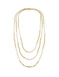 Collana Vestopazzo donna multigiro con perle