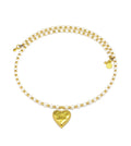 Collana Vestopazzo donna choker con perle e cuore