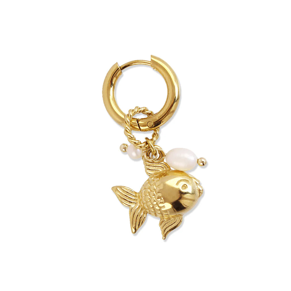 Orecchini a cerchio Anartxy donna Coast Fishy Pesciolino