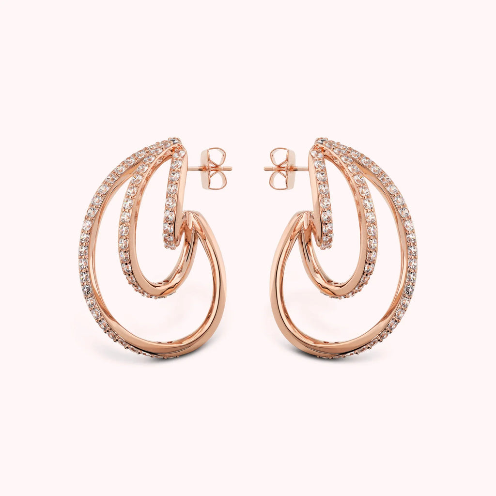Orecchini Bronzallure donna Pendenti sinuosi