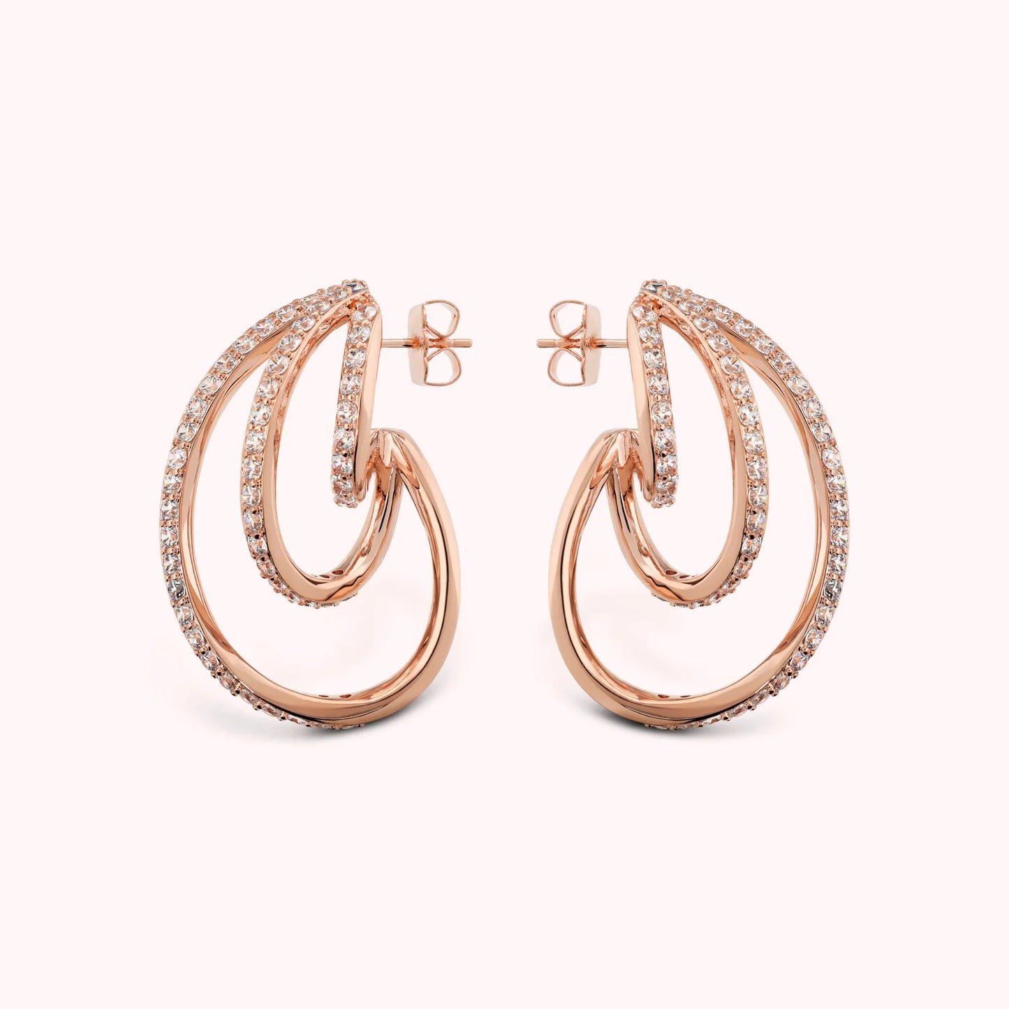 Orecchini Bronzallure donna Pendenti sinuosi