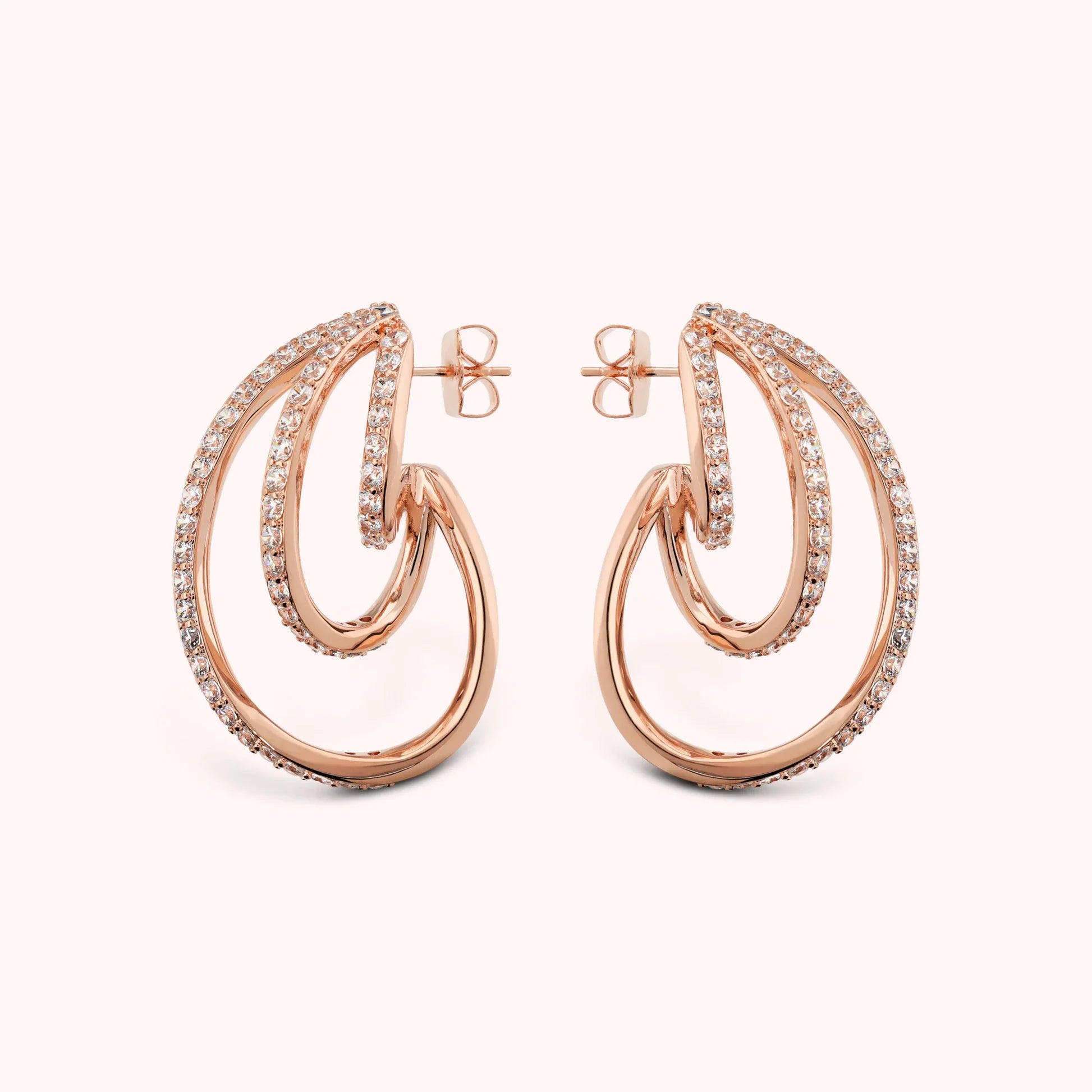 Orecchini Bronzallure donna Pendenti sinuosi