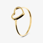 Anello Milor con Cuore Traforato Oro 375