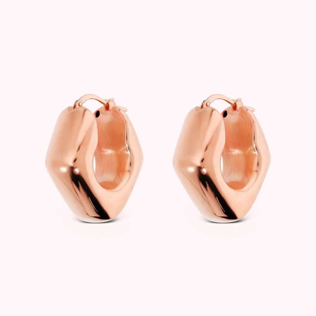 Orecchini Bronzallure donna Rombi elettroformati
