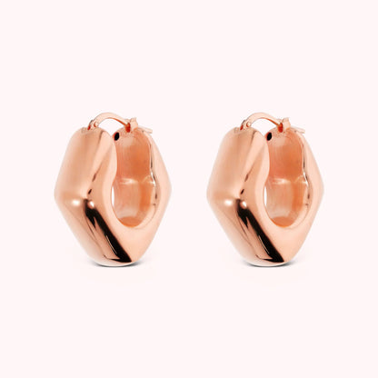 Orecchini Bronzallure donna Rombi elettroformati