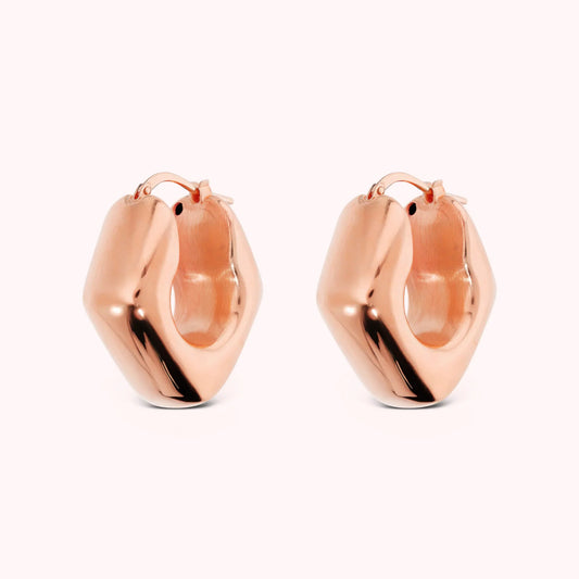 Orecchini Bronzallure donna Rombi elettroformati