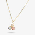 Collana Milor donna Oro 375 con Ciondolo Trilogy Geometrico