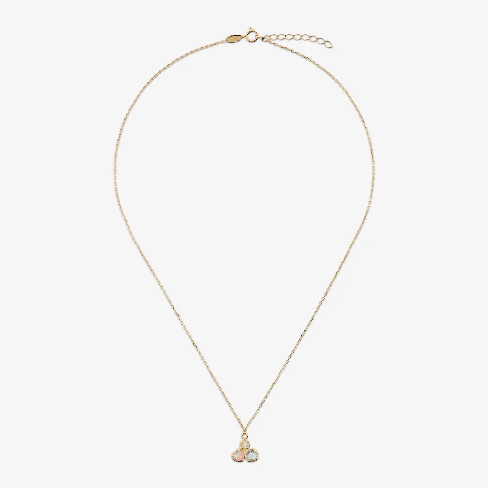 Collana Milor donna Oro 375 con Ciondolo Trilogy Geometrico