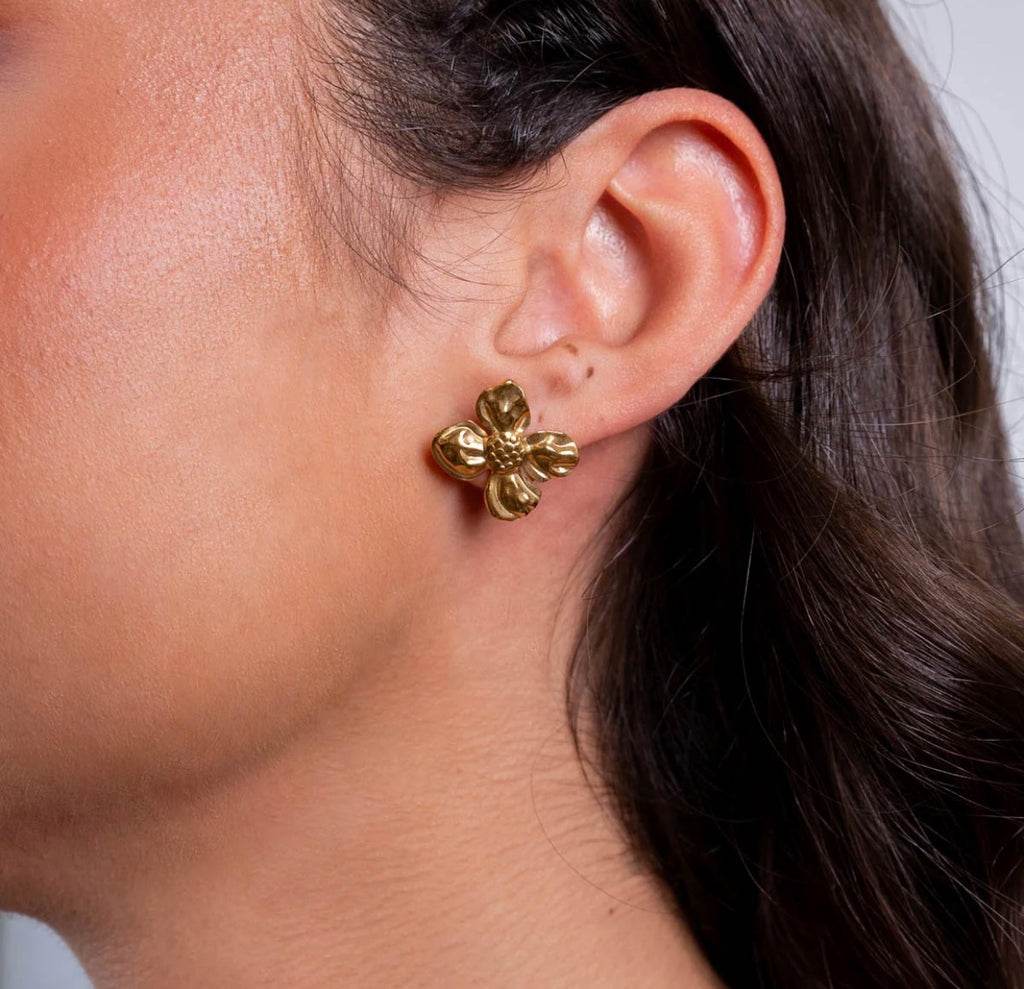 Orecchini Anartxy donna a lobo Fiori ESSENTIAL