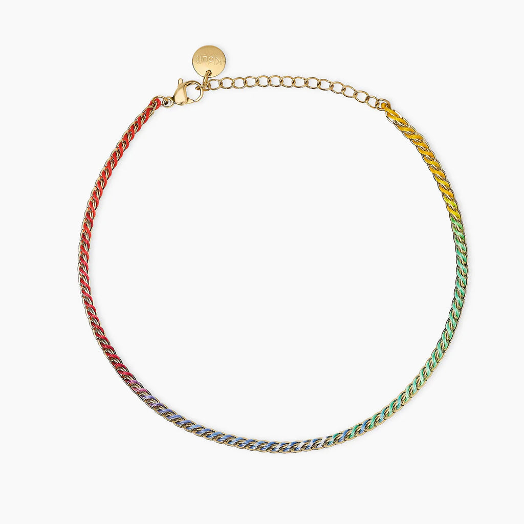 Cavigliera donna Kidult multicolor sfumata