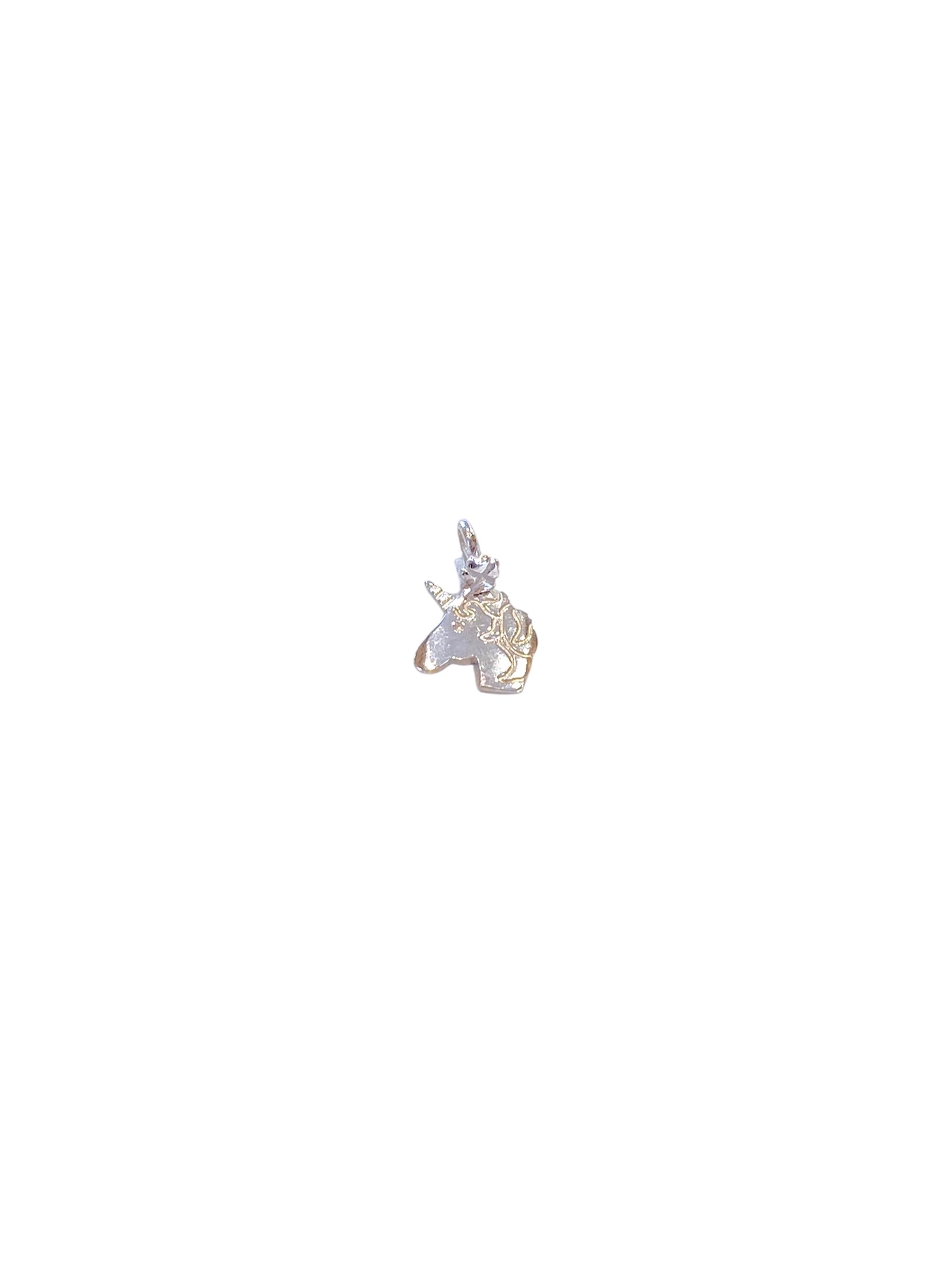 Ciondolo Edoardo Mariani Unicorno argento