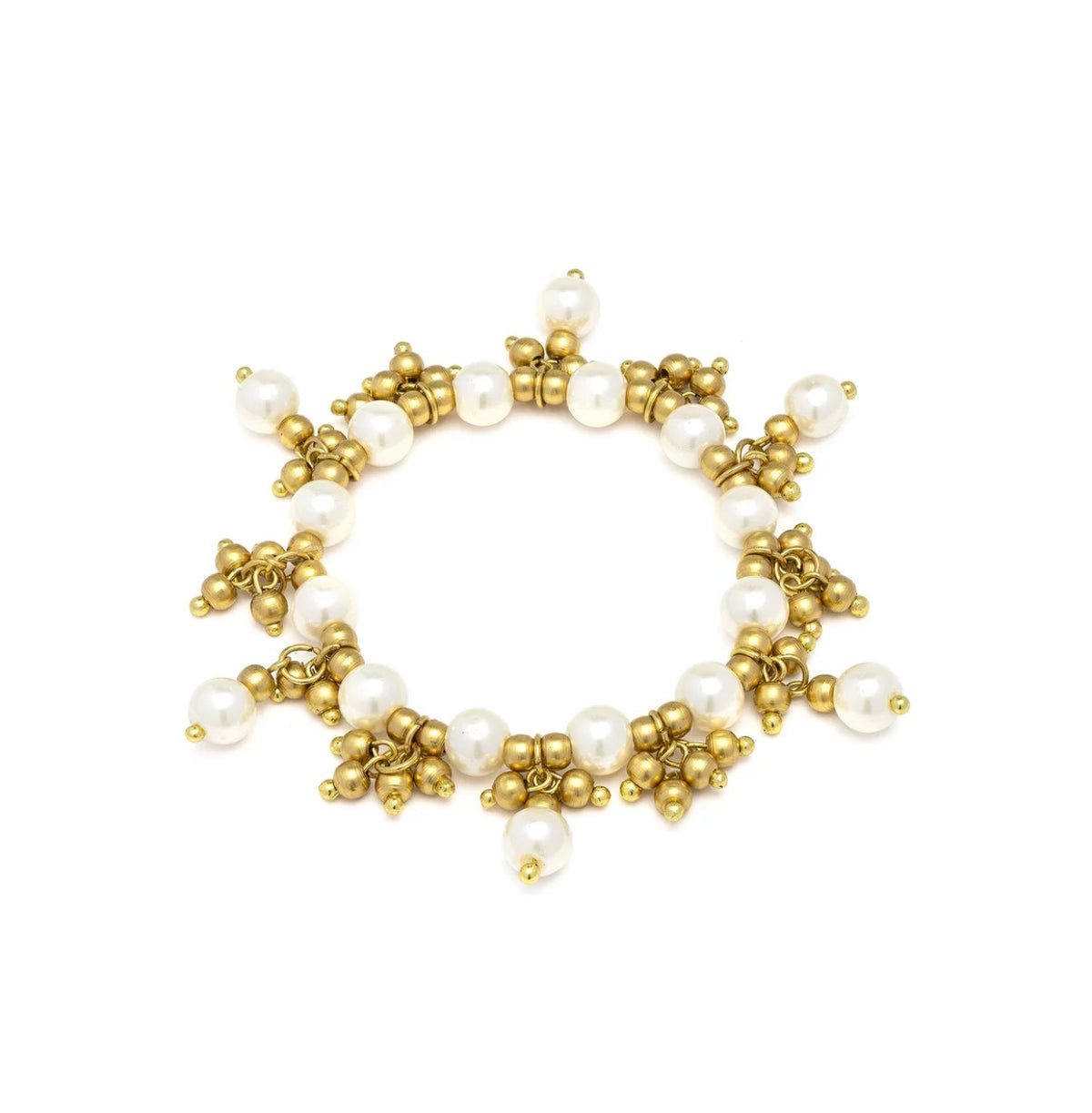 Bracciale Vestopazzo donna con perle e charms