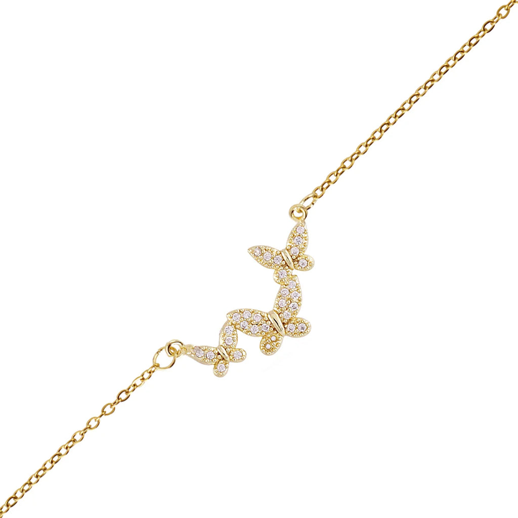 Bracciale Anartxy donna Shine Farfalle