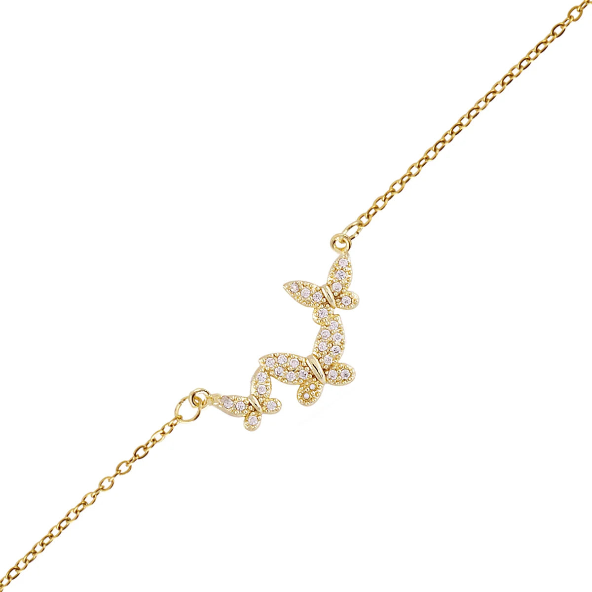Bracciale Anartxy donna Shine Farfalle