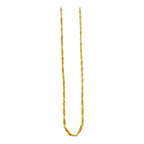 Collana Milor donna Catena intrecciata in Oro 375