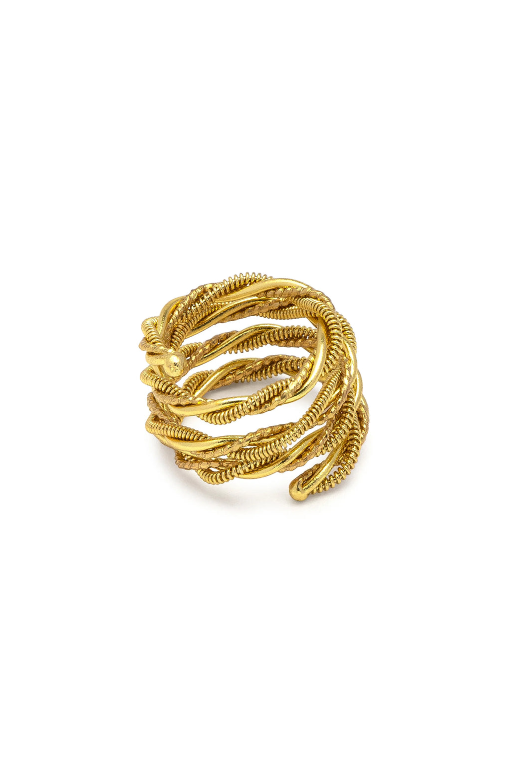 Anello Vestopazzo donna FASCIA MULTILINEE INTRECCIATE