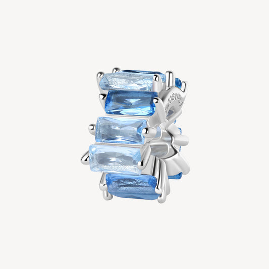 Charm argento Fancy light sapphire