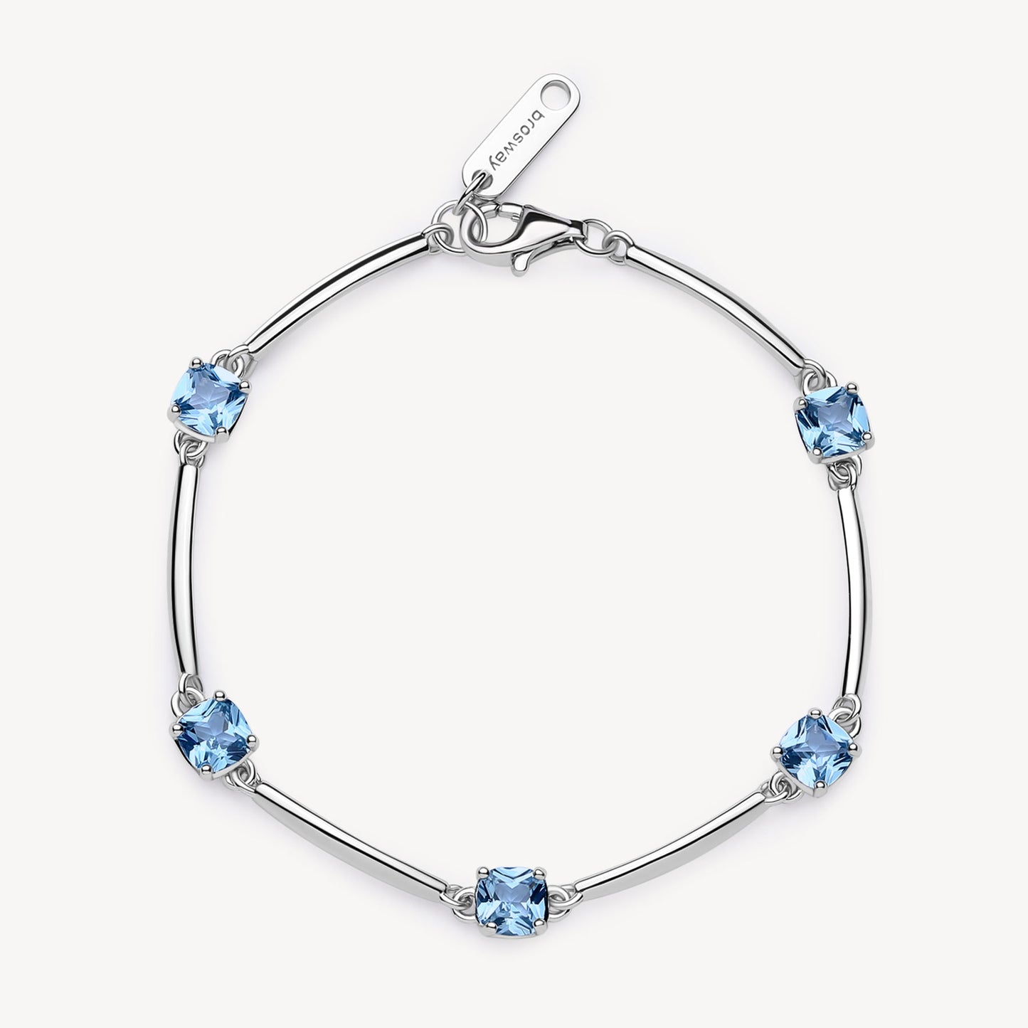 Bracciale argento Fancy light sapphire