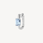 Orecchino argento Fancy light sapphire
