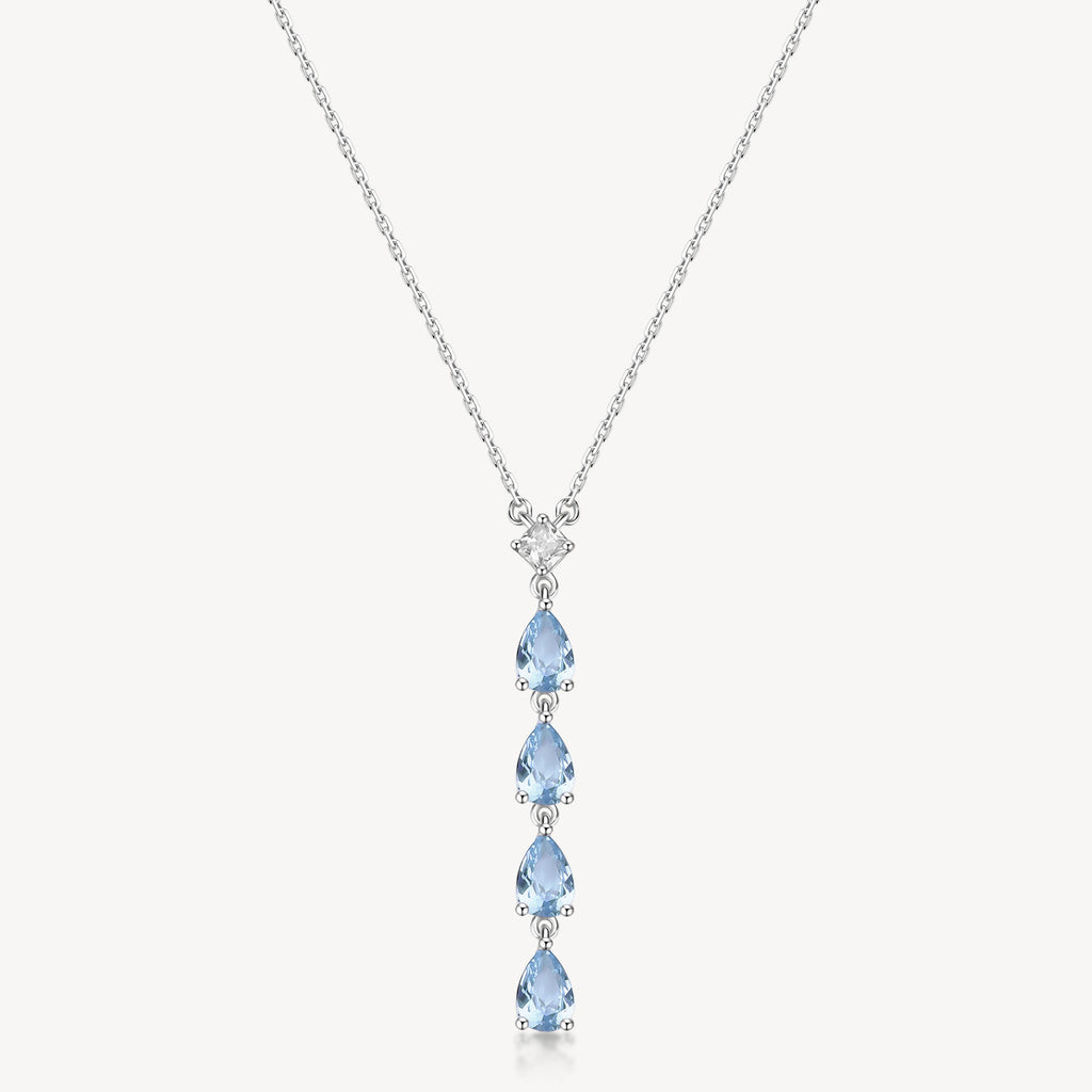Collana Brosway Fancy Cloud light blue Goccia y