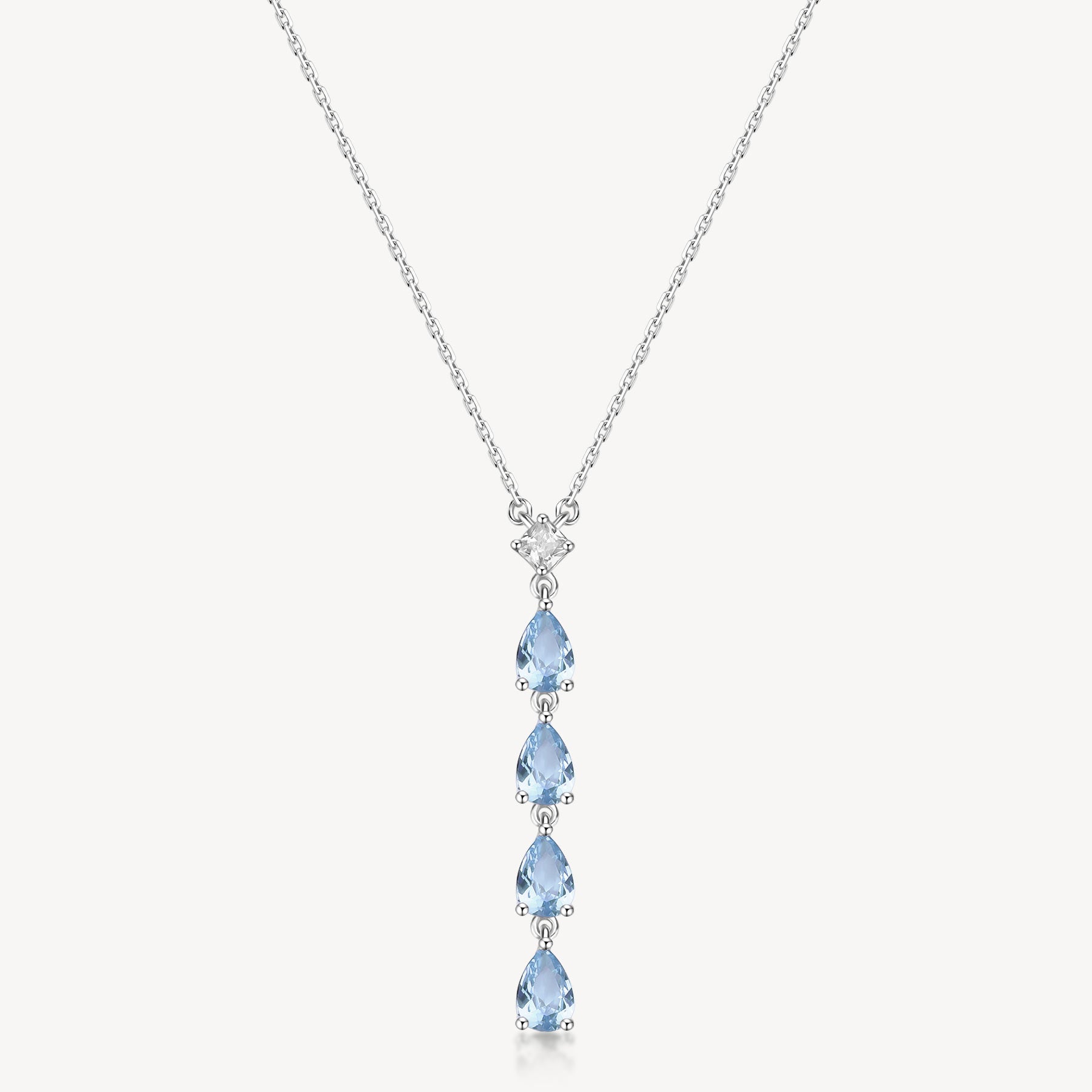 Collana Brosway Fancy Cloud light blue Goccia y