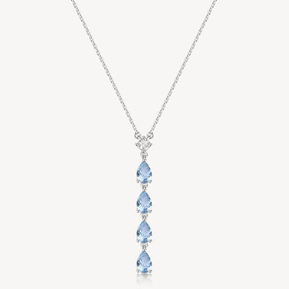 Collana Brosway Fancy Cloud light blue Goccia y