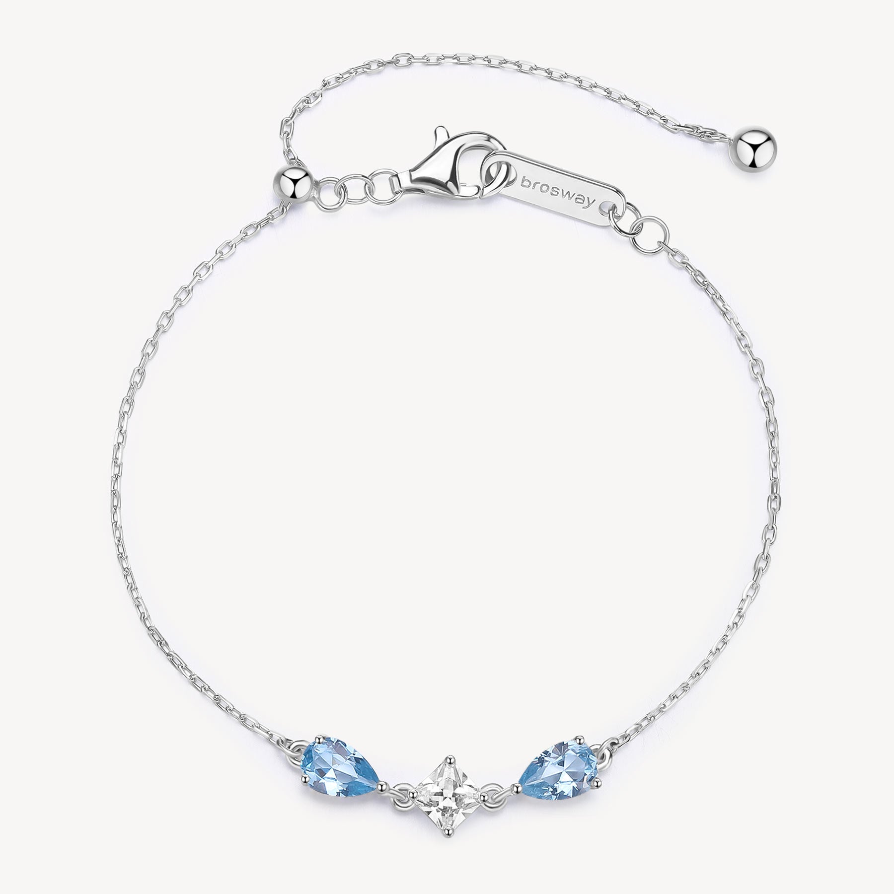 Bracciale tiralaccio Brosway Fancy Cloud light blue