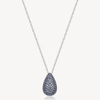 Collana Brosway Fancy Cloud light blue Goccia pavè