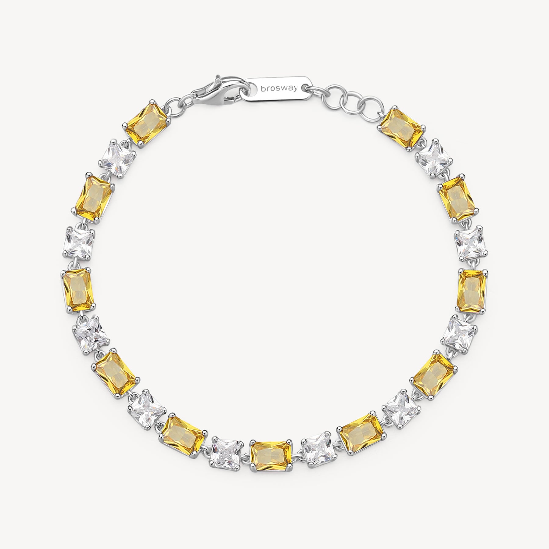 Bracciale argento Fancy Energy Yellow